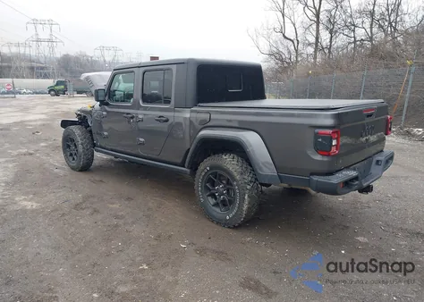 2024 Jeep Gladiator Willys из США, поврежденный, VIN 1C6HJTAG9RL109976